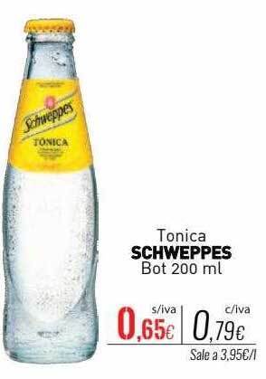 Cuevas Cash Tonica schweppes oferta
