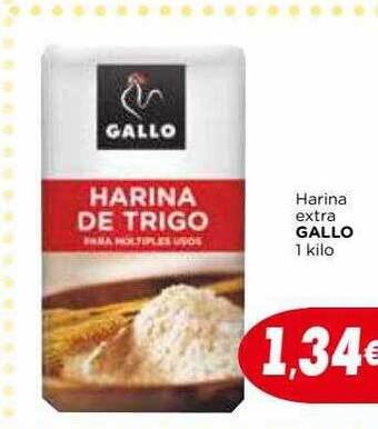 Supermercados Piedra Harina extra gallo oferta