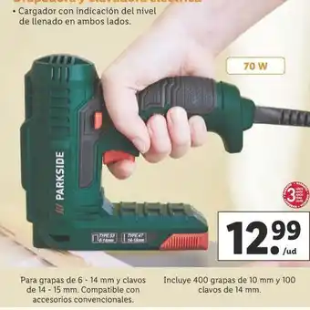 Lidl Grapadora oferta