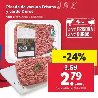 Lidl Picada de vacuno oferta