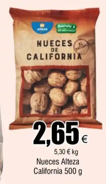 FROIZ Nueces Alteza California 500 g oferta