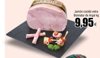 FROIZ Jamon Cocido Extra Bonnatur De Argal Kg oferta