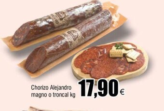 FROIZ Chorizo Alejandro Magno O Troncal kg oferta