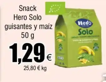FROIZ Snack Hero Solo Guisantes y Maiz 50 g oferta