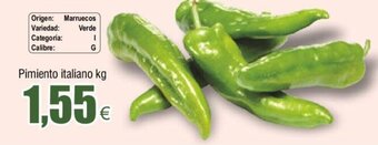 FROIZ Pimiento Italiano KG oferta