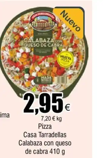 FROIZ Pizza Casa Tarradellas Calabaza Con Queso De Cabra 410 g oferta