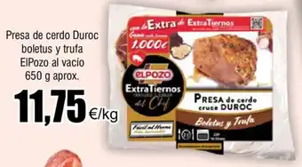 FROIZ Presa De Cerdo Duroc Boletus Y Trufa ElPozo al Vacio oferta