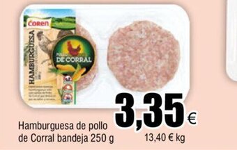 FROIZ Hamburguesa De Pollo De Corral Bandeja 250 g oferta