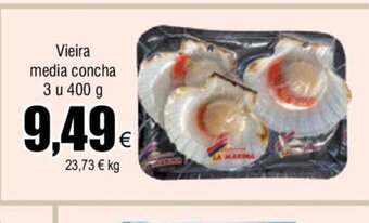 FROIZ Vieira Media Concha 3 u 400 g oferta