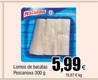FROIZ Lomos De Bacalao Pescanova 300 g oferta
