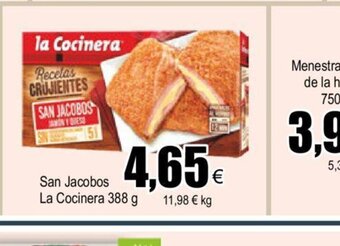 FROIZ San Jacobos La Cocinera 388 g oferta
