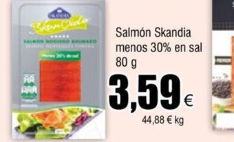 FROIZ Salmon Skandia menos 30% En Sal 80 g oferta