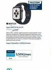 Movistar Watch p watch se 44 lte singura dispatitivsவனில் multisim por semes durante 6 meses 5,50€/mes oferta