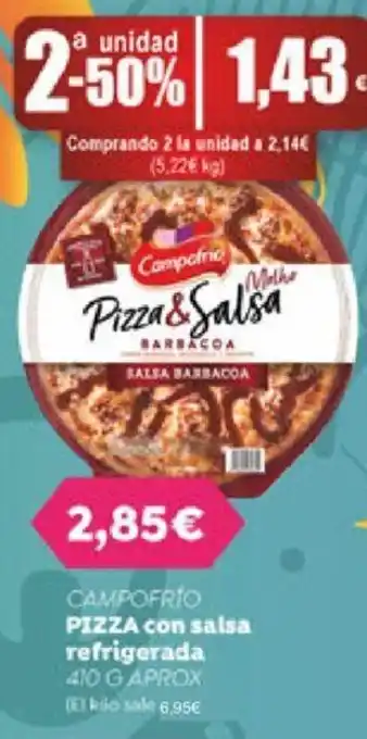 FROIZ Pizza Con Salsa Refrigerada oferta