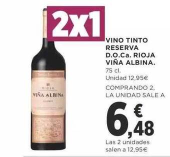 Supercor Vino tinto reserva d.o.ca. rioja viña albina oferta