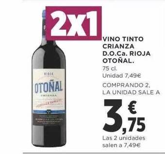 Supercor Vino tinto crianza d.o.ca. rioja otoñal oferta