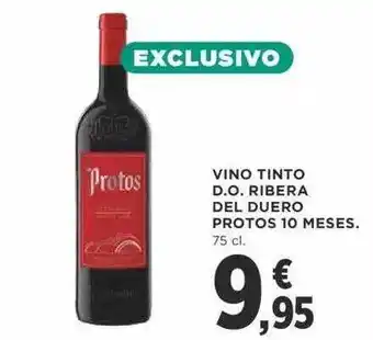 Supercor Vino tinto d.o. ribera del duero protos 10 meses oferta