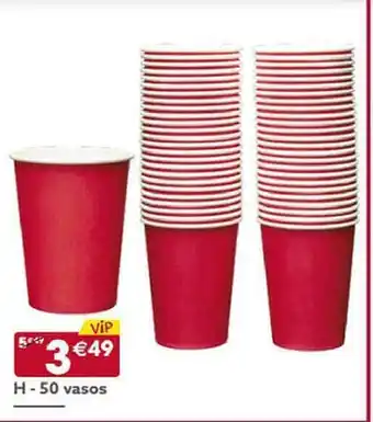 GiFi 50 vasos oferta