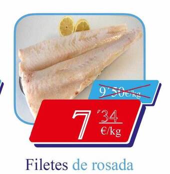 Congelados Copos Filetes de rosada oferta