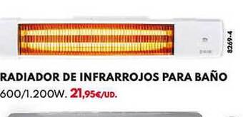 BricoCentro Radiador de infrarrojos para baño oferta