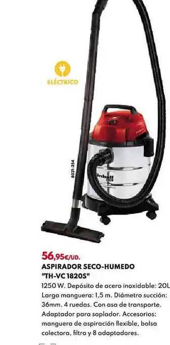 BricoCentro Aspirador seco-humedo oferta