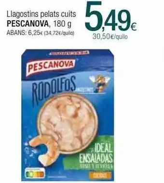Condis Llagostins pelats cuits pescanova oferta