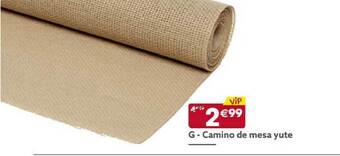 GiFi Camino de mesa yute oferta