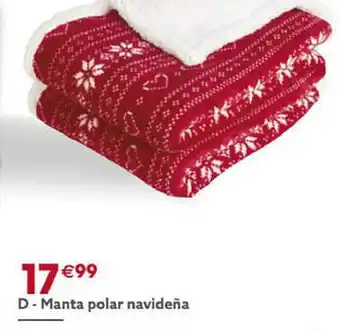 GiFi Manta polar navideña oferta