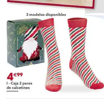 Caja 2 pares de calcetines