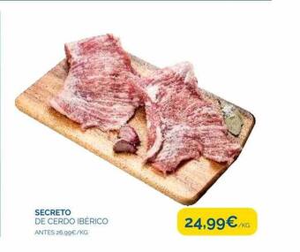 Cash Ecofamilia Secreto de cerdo ibérico oferta