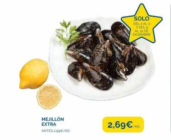 Cash Ecofamilia Mejillón extra oferta