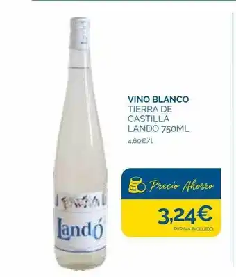 Cash Ecofamilia Vino blanco tierra de castilla landó oferta