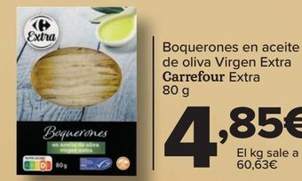 Carrefour Boquerones en aceite de oliva virgen extra carrefour extra oferta
