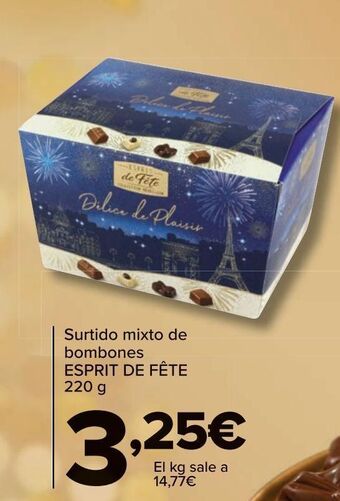 Carrefour Surtido mixto de bombones esprit de fête oferta