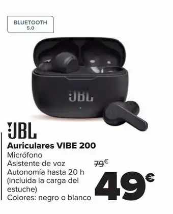 Carrefour Auriculares vibe 200 jbl oferta