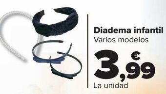 Carrefour Diadema infantil oferta