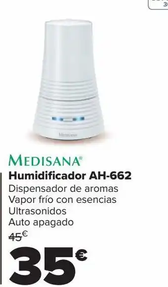 Carrefour Humidificador ah-662 medisana oferta