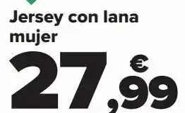 Carrefour Jersey con lana mujer oferta