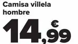 Carrefour Camisa villela hombre oferta