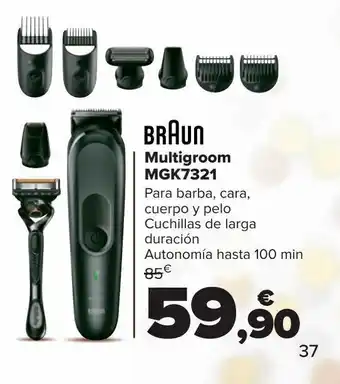 Carrefour Multigroom mgk7321 braun oferta