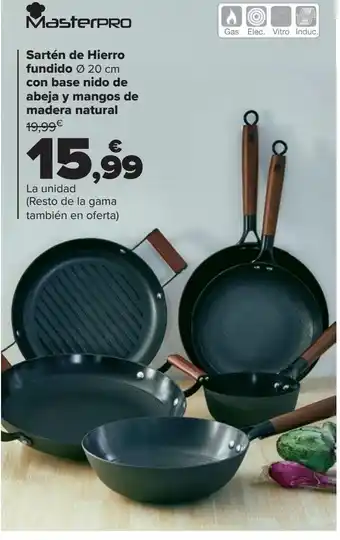 Carrefour Sartén de hierro fundido oferta