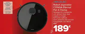 Carrefour Robot aspirador conga eternal pet x-treme cecotec oferta