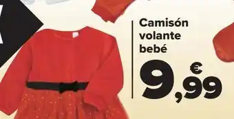 Carrefour Camisón volante bebé oferta