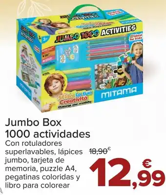 Carrefour Jumbo box 1000 actividades oferta