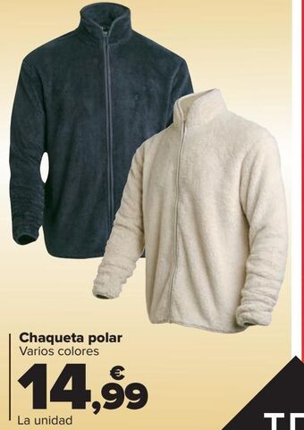Carrefour Chaqueta polar oferta