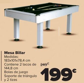 Carrefour Mesa billar oferta