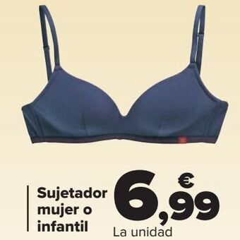 Carrefour Sujetador mujer o infantil oferta