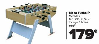 Carrefour Mesa futbolín oferta
