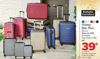 Carrefour Trolley star plus oferta