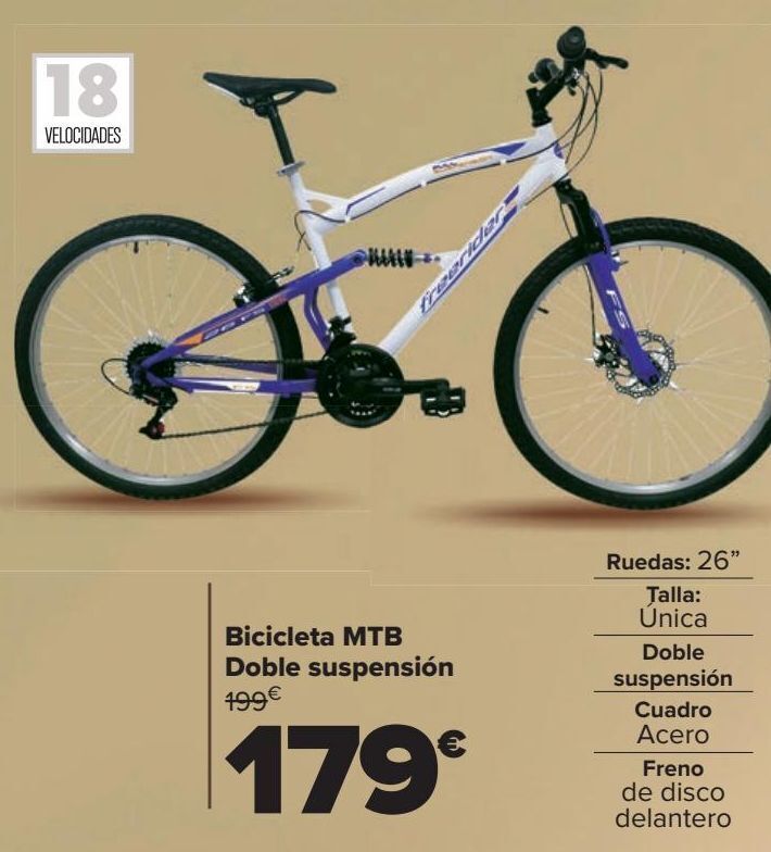 Bicicleta mtb 26 online carrefour